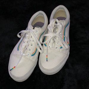 Rainbow/Pride Vans